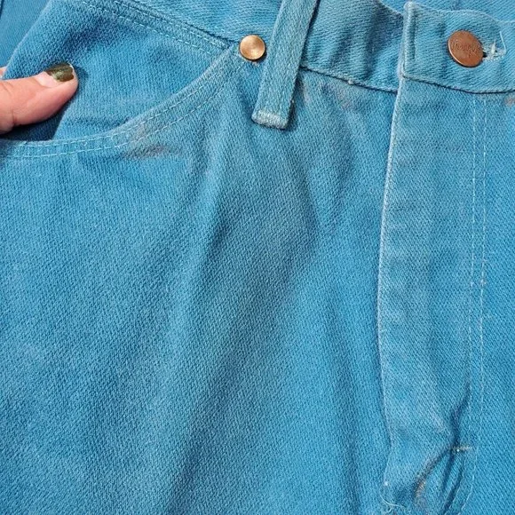 Wrangler Jeans vintage blue 8 - Picture 6 of 10